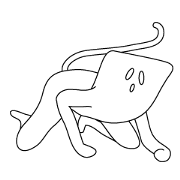 Tail was flies in white funny guy. 2nd