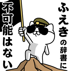 "FUEKI"name/Military cat