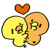 Loose chick Sticker "Piyotaso" Loose chick Sticker "Piyotaso"