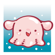 Mimidakko is a umbrella octopus.