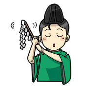 A Shinto priest and medium