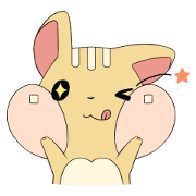 a little chubby squirrel