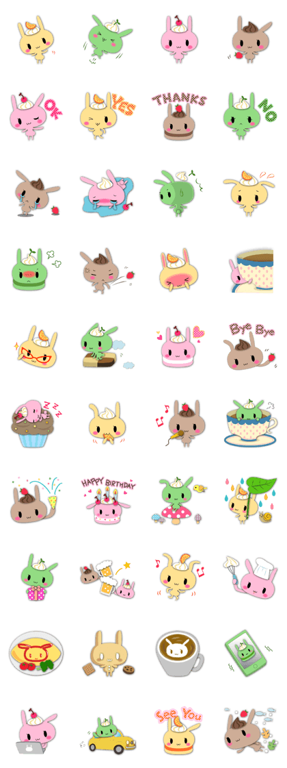 Macaron Rabbit Macaron Rabbit