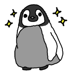 Baby Emperor Penguin in Japanese
