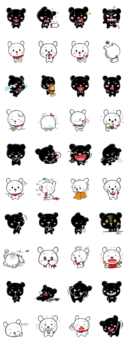 Kuro and Shiro - The Bears Kuro and Shiro - The Bears