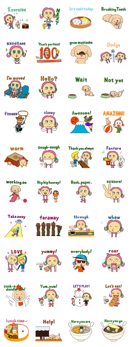 Kitty and Jack sticker 3 Kitty and Jack sticker 3