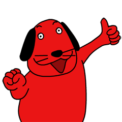 Red Dog Stiker Line Line Store Red Dog Stiker Line Line Store