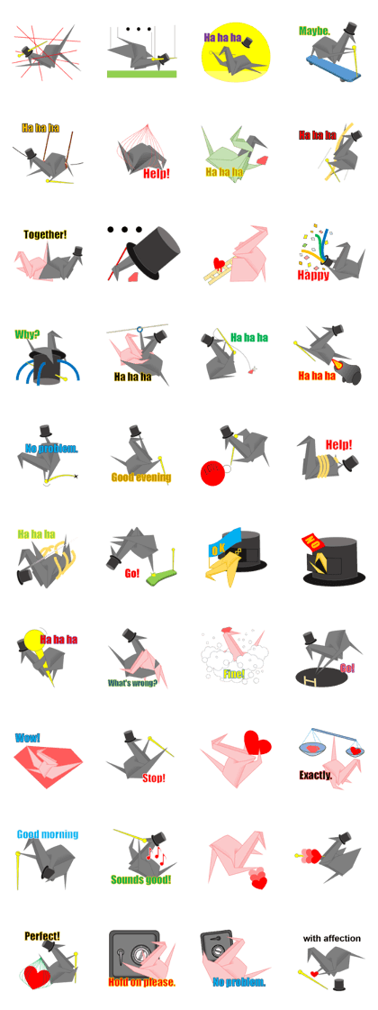 Crane of the Japanese Soul Origami 13