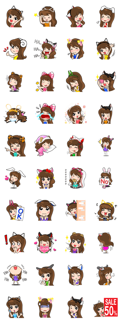 Charming girl (English)