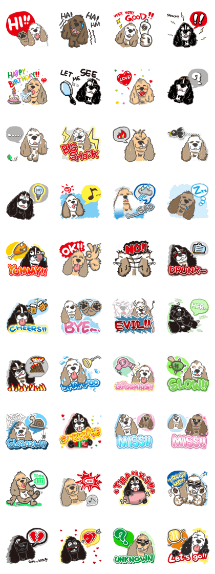 HAPPY COCKER FAMILY HAPPY COCKER FAMILY