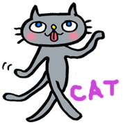 Cute gray cat Cute gray cat