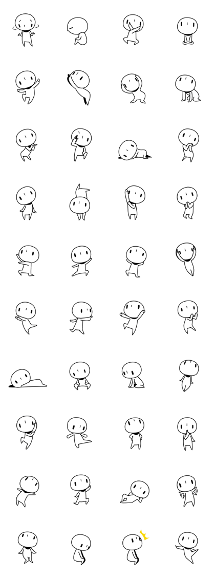 The pose collection The pose collection