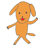 Strange dog drawn by the wife Strange dog drawn by the wife