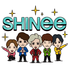 Shinee Line Stickers Line Store