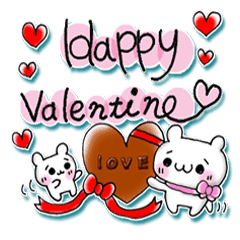 Happy Valentlne Line Stickers Line Store