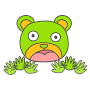 KUMADAKUN sticker KUMADAKUN sticker