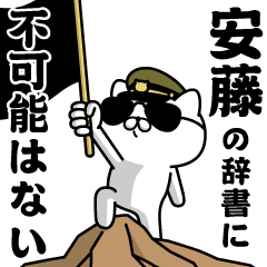 "ANDO"name/Military cat