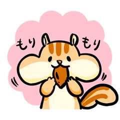 ほおばるリス Line スタンプ Line Store ほおばるリス Line スタンプ Line Store