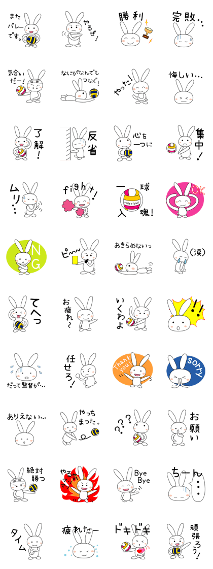 Volleyball rabbit