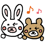 Rabbit Utan and Bear Kutan.