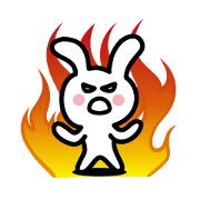 Lovely Character Sticker (English Ver.)