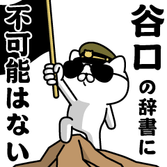 "TANIGUCHI"name/Military cat
