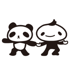 More and more pandas animation