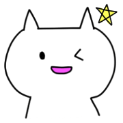 White cat "Shiromaru"