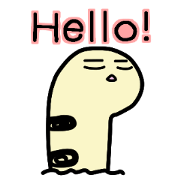 "kawaii" spotted garden eel
