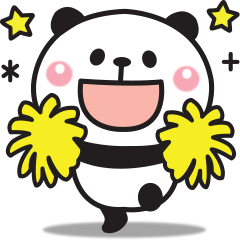 Adult cute Panda Honorific Sticker