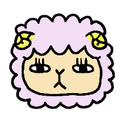 Purple sheep
