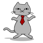 A Cat of the gray which is the pace