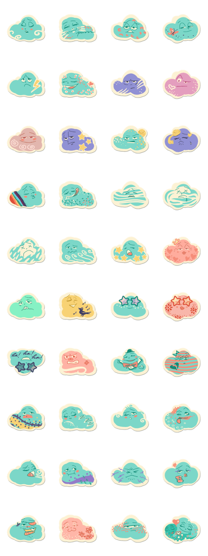 cute, sweet and fabulous clouds