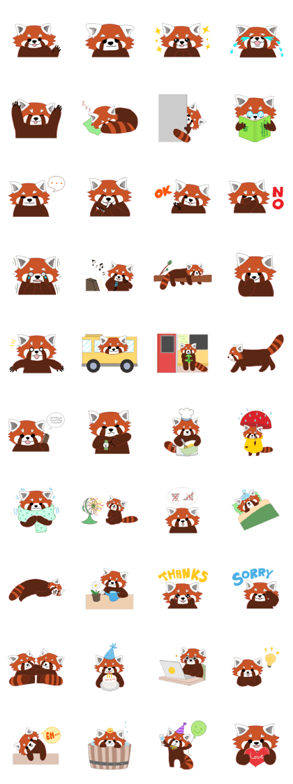 little red panda