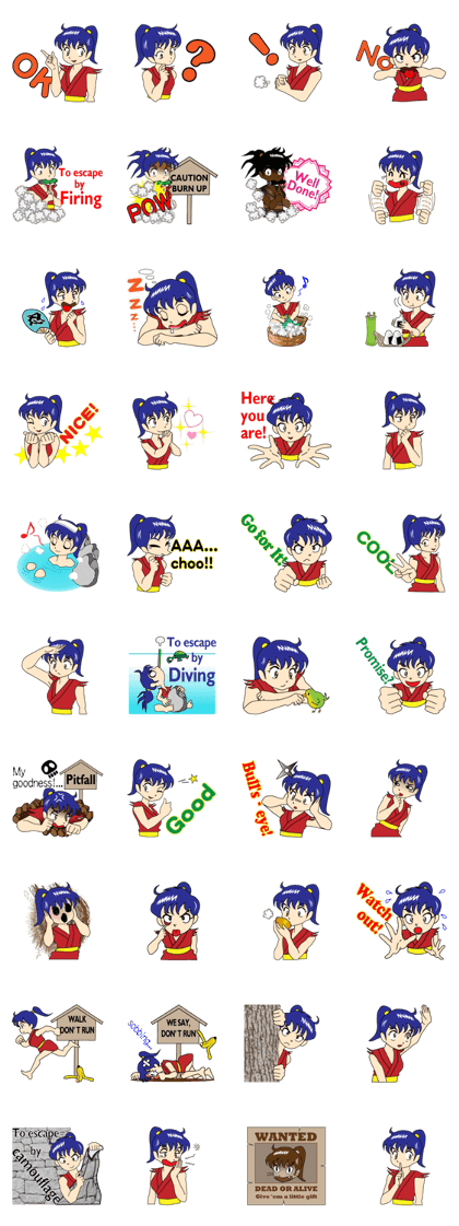Ninja Girl Wars - The story of Rin -[EG]