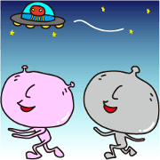 Mr. and Mrs. alien