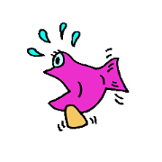 Humorous fish Sakana chang
