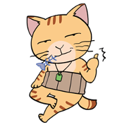 Let's communicate with oyaji-cat