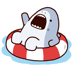 サメーズとゆかいな仲間 エサ たち Line スタンプ Line Store サメーズとゆかいな仲間 エサ たち Line スタンプ Line Store