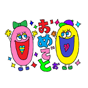 Rienbow "Colorful message sticker"