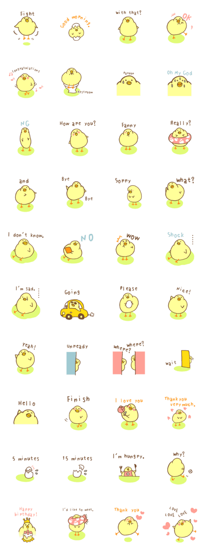 chicken days English