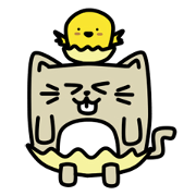 Happy and Tamacat Jr.