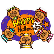 Raccoon dog Halloween