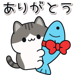 Naughty cat animation sticker