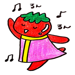 Small tomato girl