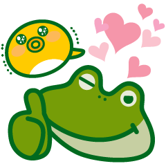 Okayama-ben , Love frog,Kaell kun