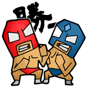 Masked Fighter Sticker