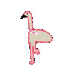 Custom Flamingo Stamps