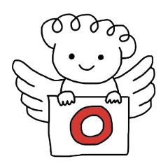 innocent angel sticker