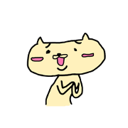 Ugly cat NekoTaro